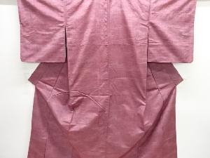 暈し柄織り出し手織り紬着物